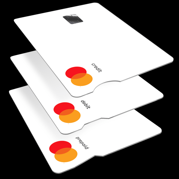 picture of notched credit cards